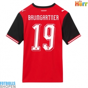 Billiga Österrike Christoph Baumgartner #19 Hemmatröja VM 2026 Kortärmad